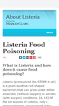Mobile Screenshot of about-listeria.com